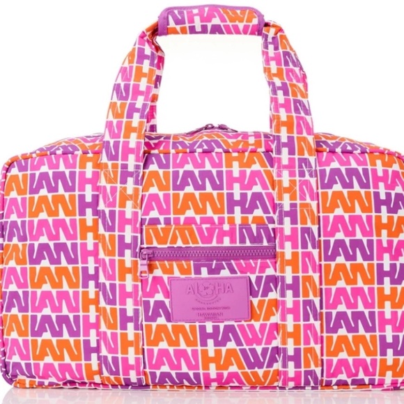 ❤️ Aloha Collection x Hawaiian Airlines Keep It Light Weekender Tote Bag NWT